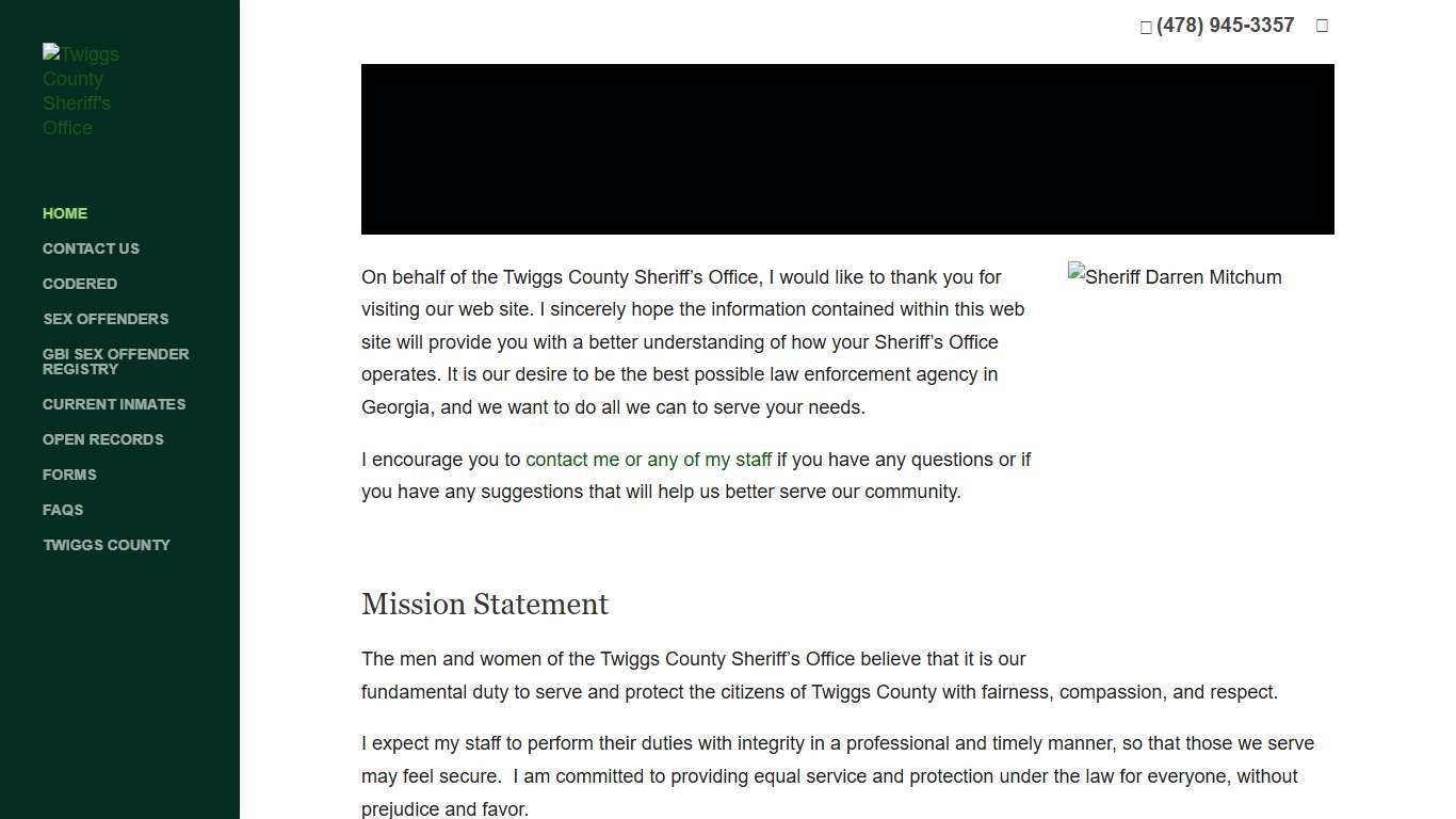 Twiggs County Sheriff's Office | Proudly Serving the Citizens of Twiggs County